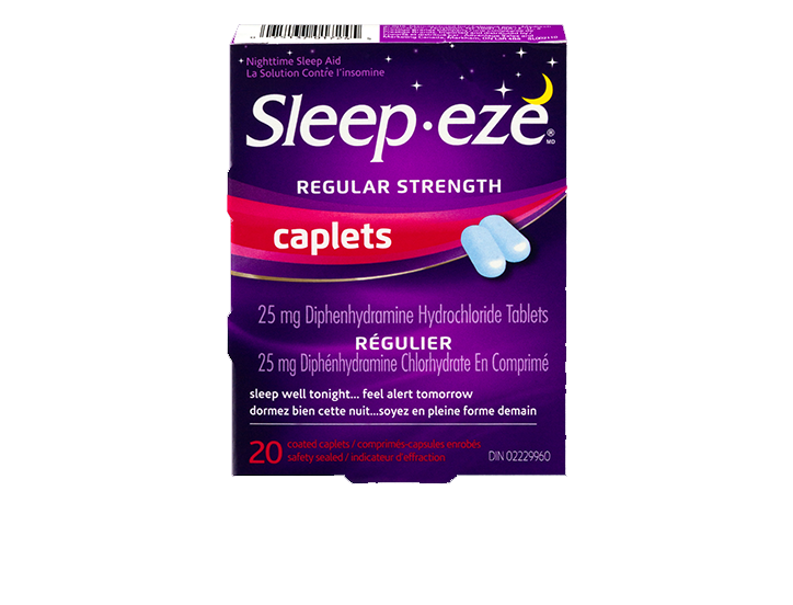 Sleepeze Regular strenght caplets
