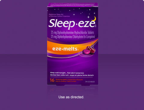 Sleep-Eze sleep aid Eze-Melts