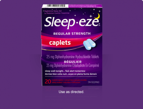 Sleep-Eze Regular Strength sleep aid Caplets